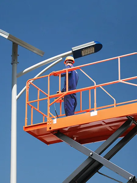  Plataformas de trabajo aéreo y equipos de manejo de materiales para la Mantenimiento de instalaciones